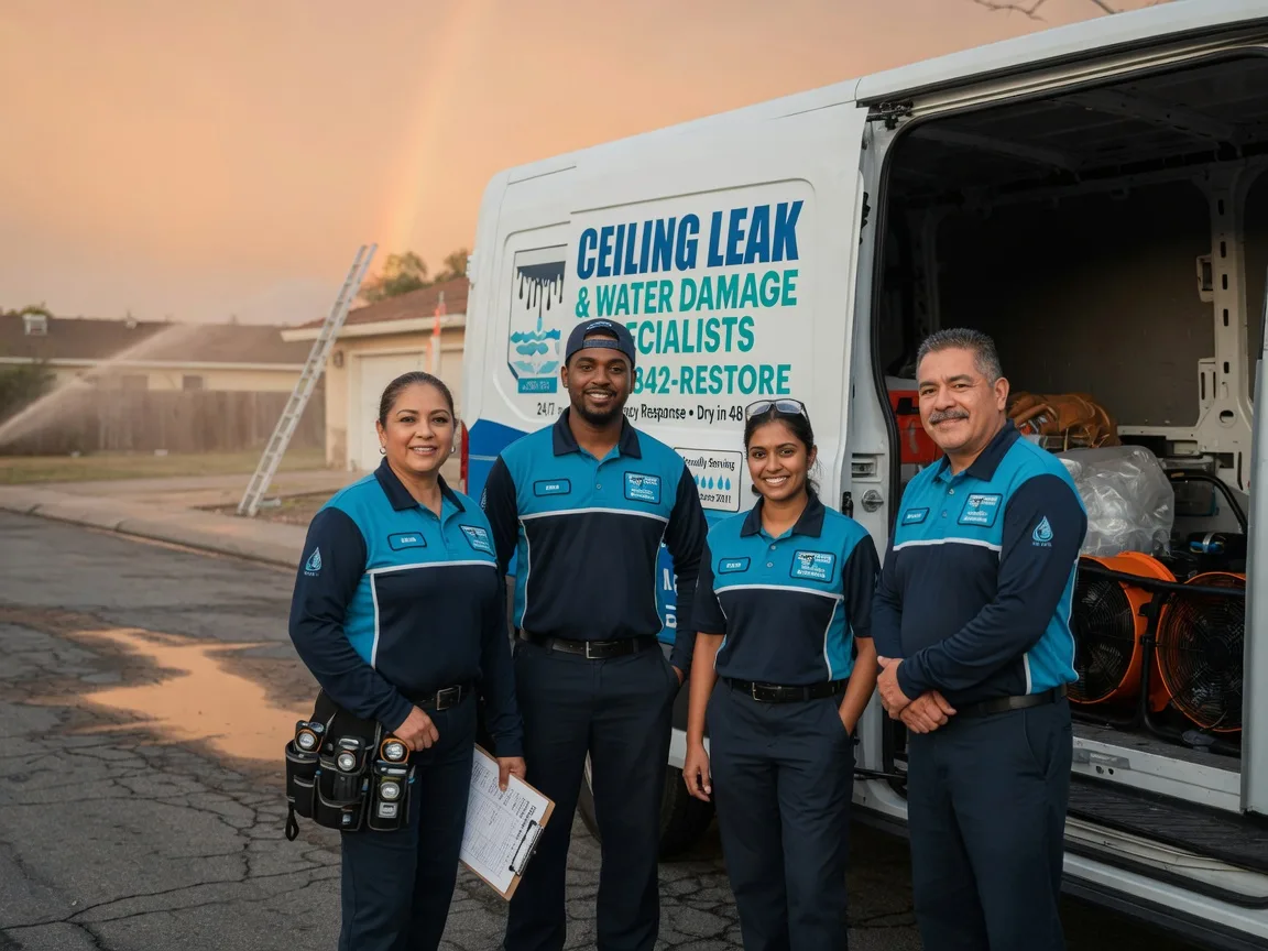 Ceiling Leak Cleanup company in Channing, TX