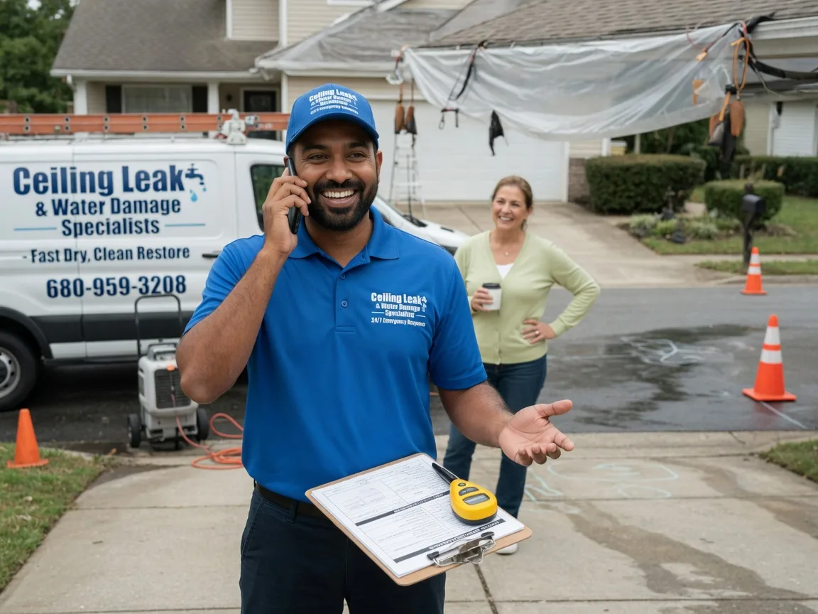 Ceiling Leak Cleanup Channing, TX FAQs